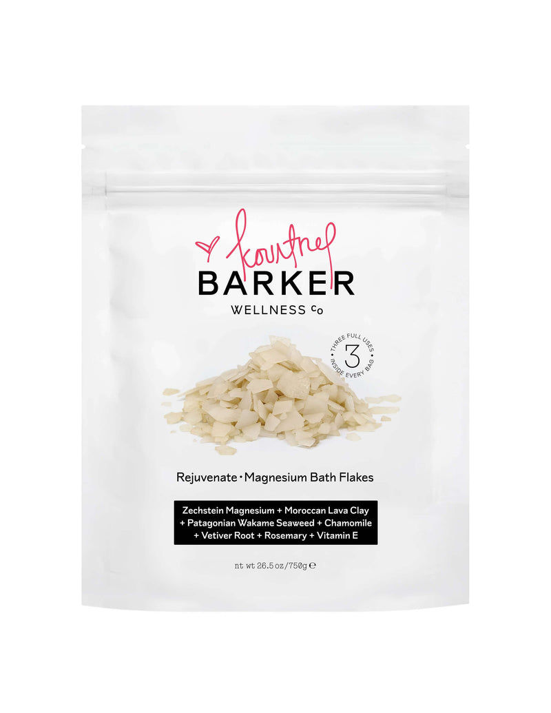 Rejuvenate Magnesium Bath Flakes (Kourtney x Barker Wellness) - Back