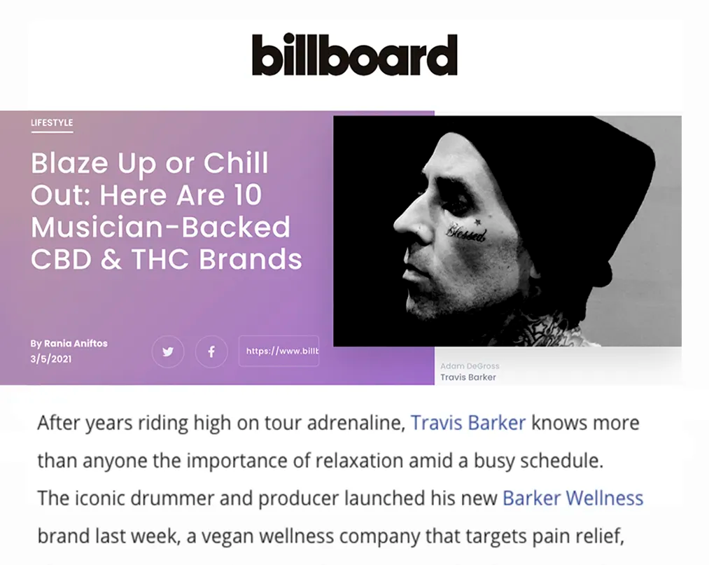 Blaze Up or Chill Out: Here Are 11 Musician-Backed CBD & THC Brands