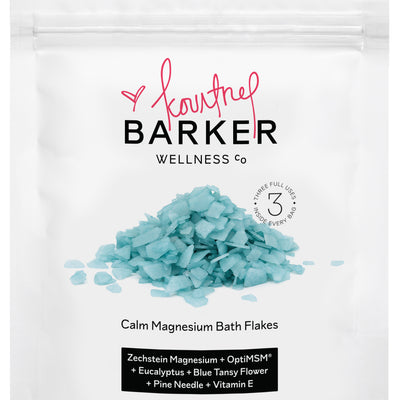Calm Magnesium Bath Flakes (Kourtney x Barker Wellness)