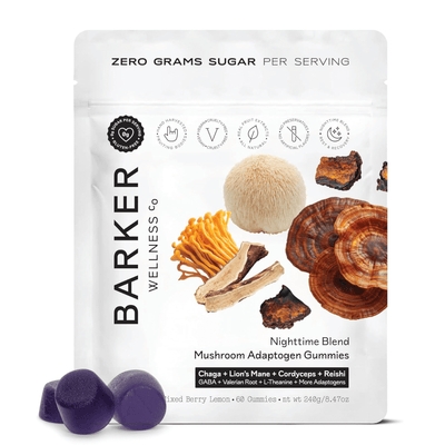 Deep Sleep & Nighttime Recovery – Mushroom Adaptogen Gummies