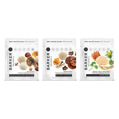 Mushroom Mind & Body Gummies Trio